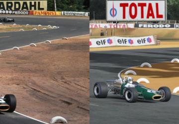 Bugatti Circuit 1967 Map version 1.3 for Assetto Corsa