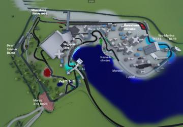 Map Bull Seet Ring Redone Map version 2 for Assetto Corsa