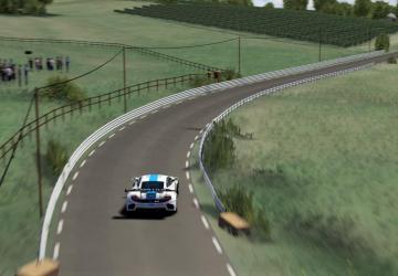 La Pommeraye Hillclimb Map version 1 for Assetto Corsa