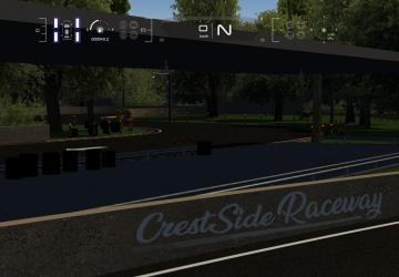 CrestSide Raceway Map version 2.0 for Assetto Corsa