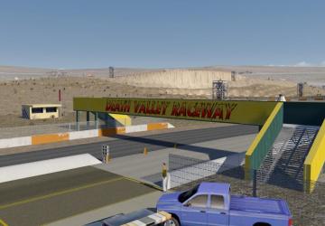 Death Valley Raceway Map version 1.11 for Assetto Corsa
