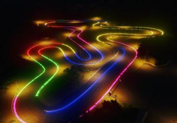Drift Playground Map version RGB for Assetto Corsa