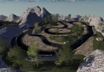 Fuj1ma’s Drift Playground Map version 1.1 for Assetto Corsa