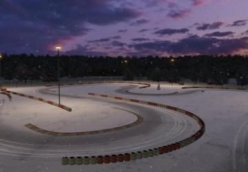 Go Kart Center Thessaloniki (winter/snow) v1.0 for Assetto Corsa