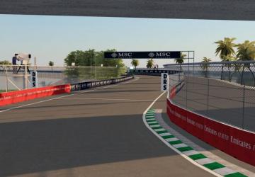 Map GPK F1 Layout F1 2022 AC GPK Jeddah Map version Final for Assetto Corsa