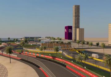 Map GPK F1 Layout F1 2022 AC GPK Jeddah Map version Final for Assetto Corsa