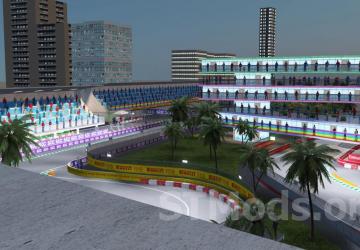 GPK F1 Layout F1 2022 AC GPK Jeddah Map version 1.4 for Assetto Corsa