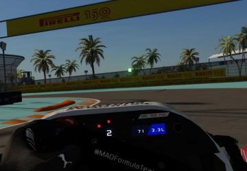 GPK F1 Layout F1 2022 AC GPK Miami version Final for Assetto Corsa