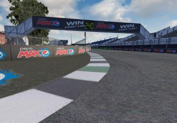 Map Hamilton Street Circuit Map version 1.0 for Assetto Corsa