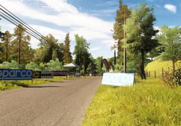 Hardwood Road Map version 1.1 for Assetto Corsa