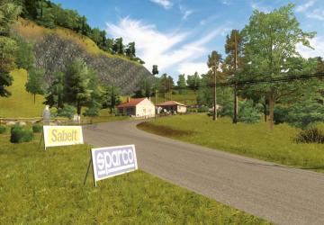 Hardwood Road Map version 1.1 for Assetto Corsa