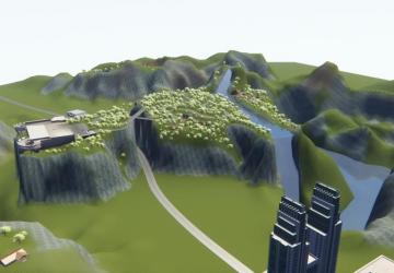 Highrise (Drift) Map version 0.95 for Assetto Corsa