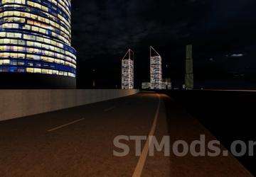 Hope City Freeroam Map version 0.5 for Assetto Corsa