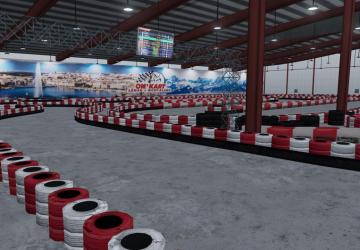 Indoor Go-Kart Track Map version 1.0 for Assetto Corsa