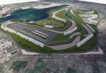 Map Jakabaring Circuit Indonesia Map version 0.04 for Assetto Corsa