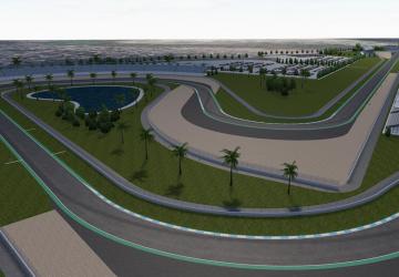 Map Jakabaring Circuit Indonesia Map version 0.04 for Assetto Corsa