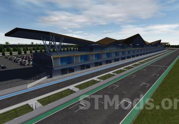 Jakabaring Circuit Indonesia Map version 1.0 for Assetto Corsa