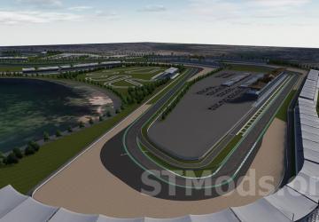 Jakabaring Circuit Indonesia Map version 1.0 for Assetto Corsa