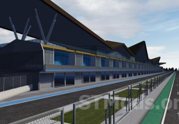 Jakabaring Circuit Indonesia Map version 1.0 for Assetto Corsa