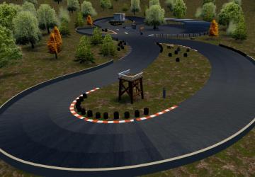 Kamikaze Raceway Map version 1.0 for Assetto Corsa