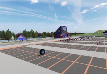 Katowice Red Bull Car Park Drift 2022 Map v1.1 for Assetto Corsa