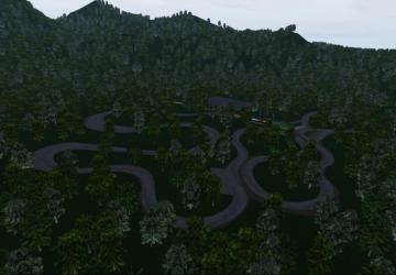 KC - Backwoods Drift Track Map version 1.1 for Assetto Corsa