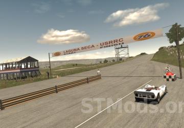 Map Laguna Seca 60s Map version 2.2 for Assetto Corsa