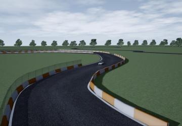 Landstraße Open World Map version 1 for Assetto Corsa
