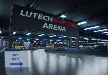 Map Lutech Karting Arena Map version 1.3 for Assetto Corsa