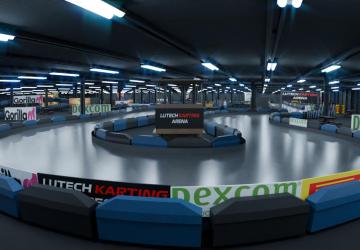 Map Lutech Karting Arena Map version 1.3 for Assetto Corsa