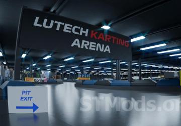 Lutech Karting Arena Map version 1.6 for Assetto Corsa