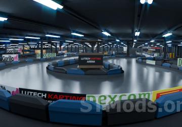 Lutech Karting Arena Map version 1.6 for Assetto Corsa