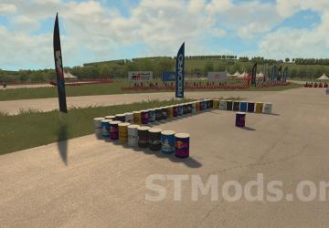 Map Madaba Drift Track - Hya6GT version 0.89 for Assetto Corsa