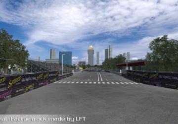 Nashville Street Circuit 2023 Map version 1.4 for Assetto Corsa