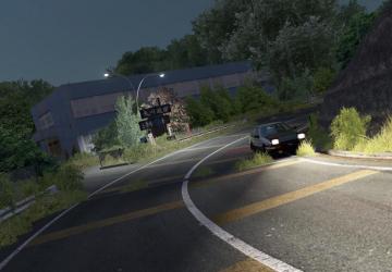Map Okawa Touge Map version 1.2 for Assetto Corsa