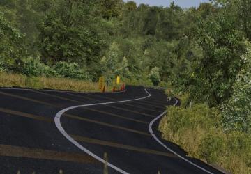Map Okawa Touge Map version 1.2 for Assetto Corsa