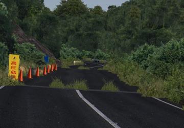 Map Okawa Touge Map version 1.2 for Assetto Corsa