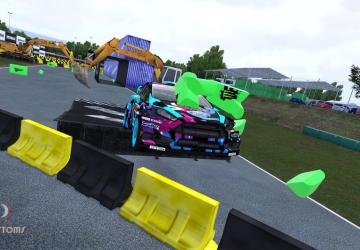 Pereira Customs Gymkhana Track Map version 1.3 for Assetto Corsa