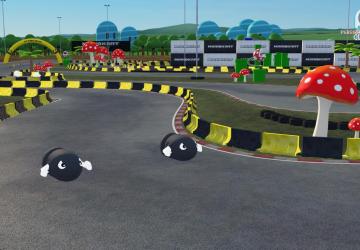 Pereira Customs MARIO KART Track Map version 2.0 for Assetto Corsa