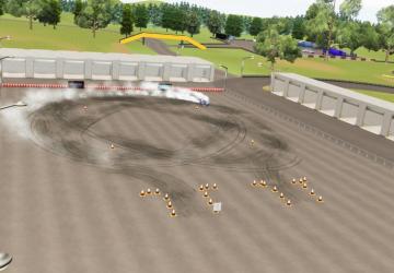 Map Powranna Drift Park Map version 1.01 for Assetto Corsa