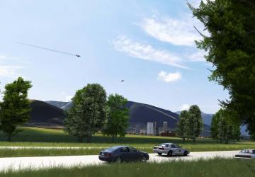 Road to Lake Louise Map version 1.0 for Assetto Corsa