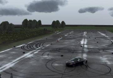 Rumbula Airstrip + Drift Port Map version 1.5 for Assetto Corsa