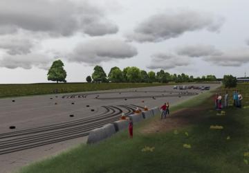 Rumbula Airstrip + Drift Port Map version 1.5 for Assetto Corsa