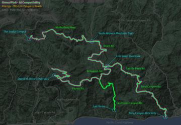 Santa Monica Mountains Map version 0.2 for Assetto Corsa