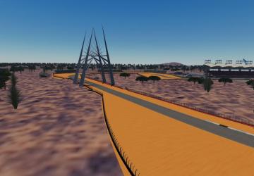 Seretse Khama Circuit Map - Botswana version 1.1 for Assetto Corsa