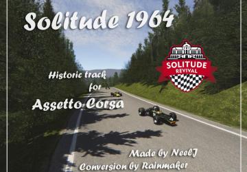 Map Solitude 1964 Map version 2.01 for Assetto Corsa