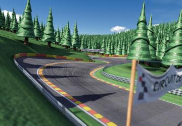 Spa Petitchamps Map version 0.5 for Assetto Corsa
