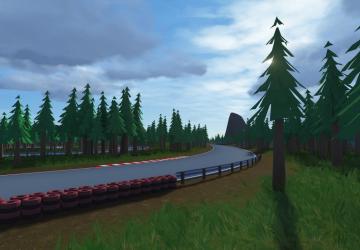 Stylized Track Open World Map version 1.0 for Assetto Corsa