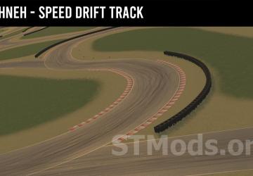 Map Sukhneh Speed Test - Drift Track Map version 4 (1.1) for Assetto Corsa