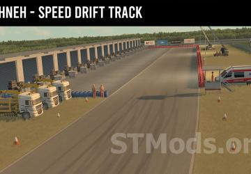 Map Sukhneh Speed Test - Drift Track Map version 4 (1.1) for Assetto Corsa
